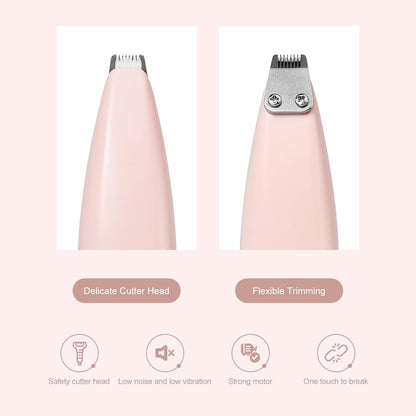 Máquina de tosar elétrica para animais de estimação, recarregável, de longa duração, baixo ruído, universal para cães e gatos, ferramenta de reparo de pelos de patas