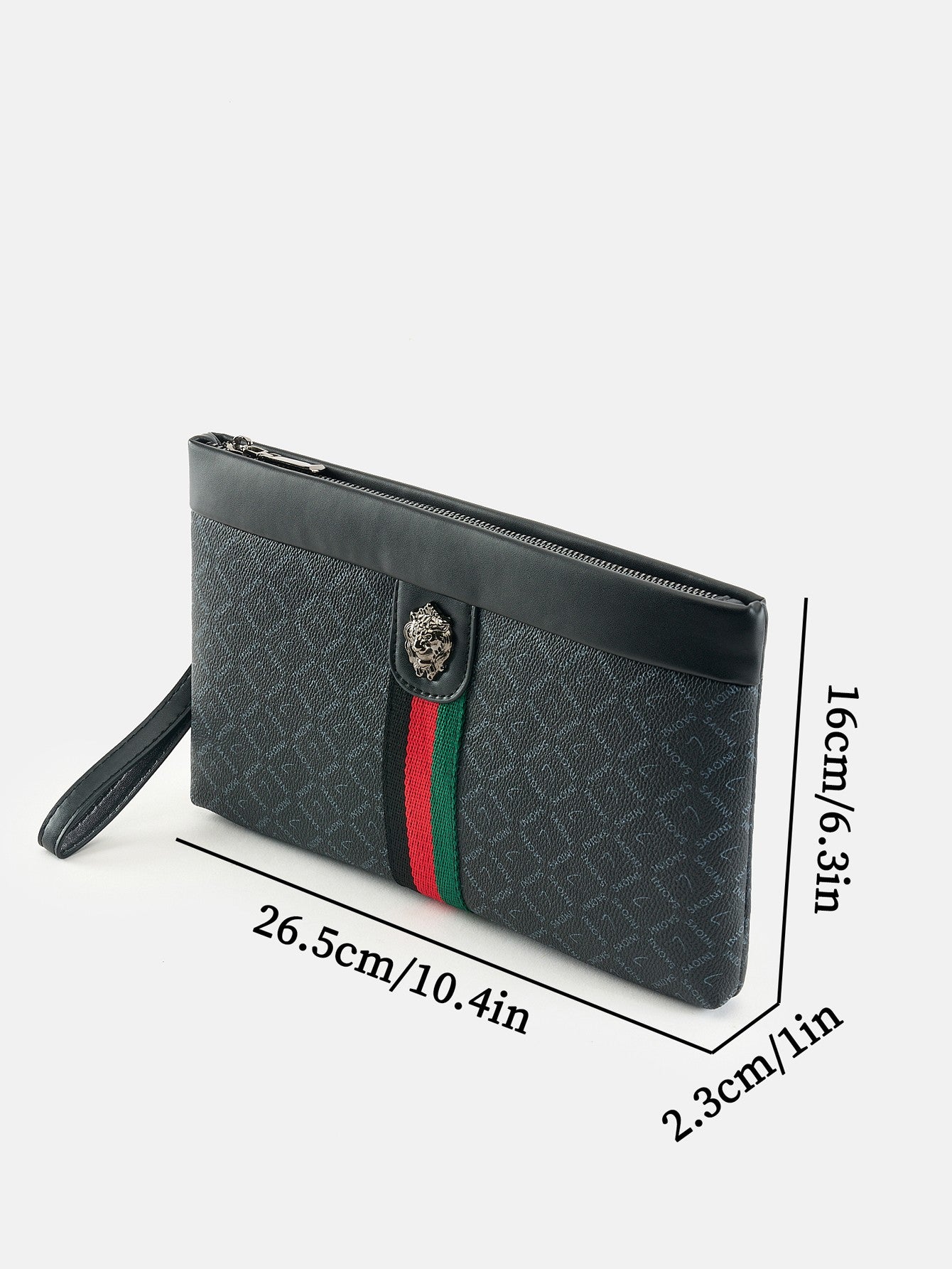 New Men's Business Casual Clutch Bag, European And American Fashion Brand Envelope Bag With Large Capacity Men's Gifts Pouch Pho