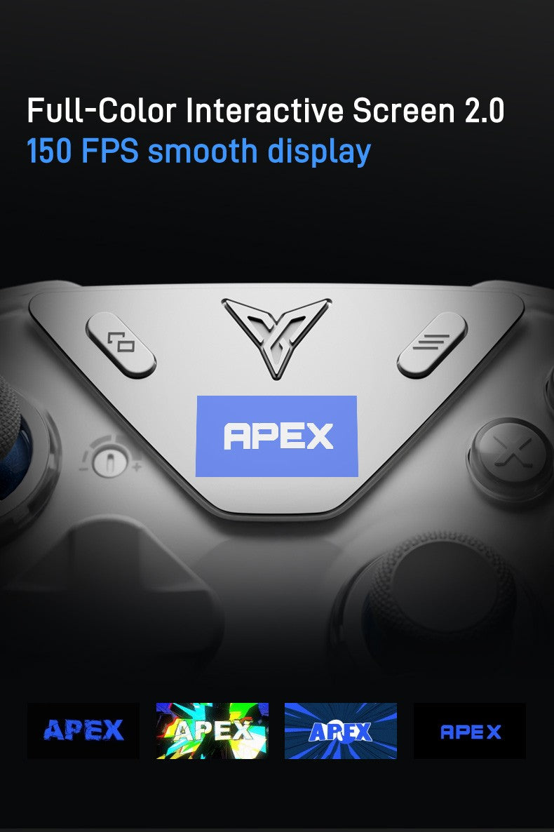 Flydigi Apex 5 Controller Gamepad Wireless Gamepad for PC /Switch/Phone/TV/Tablet Computer, Charging Dock with Cool RGB Screen