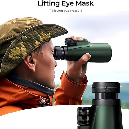 Telescópio Monocular Externo 12x50 BAK4 HD Telescópio Monocular de Viagem para Adultos Telescópio Monocular
