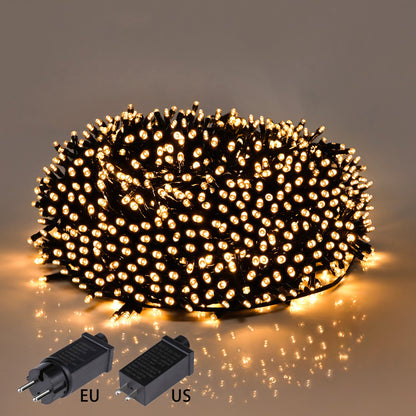 100m 50m 30m 10m Party Wedding Room Decoration LED Festival Fairy Lights 8 Modes Adjustable Holiday Lighting Led String Light