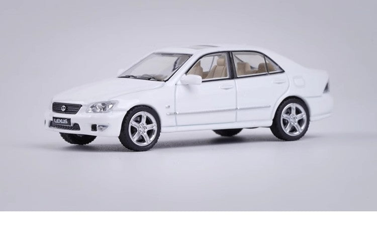 Modelo de Carro LEXUS IS300 1:64 em Liga Fundida, Veículos Clássicos de Metal, Modelo de Carro de Alta Simulação em Miniatura, Coleção em Escala, Presentes para Crianças