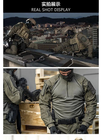UF PRO Pioneer Frog Suit Summer Quick Drying Training Top G3 Tactical Clothing CP Camouflage Bullet Camping and Hunting Jacket