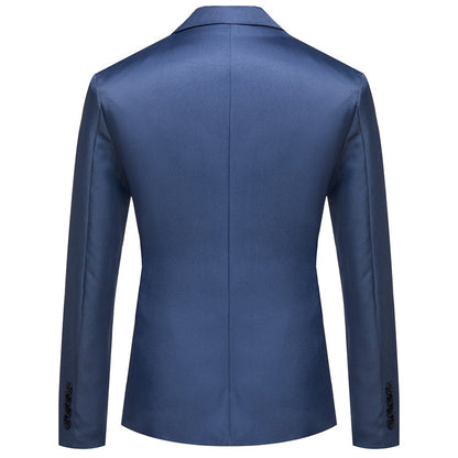 2023 Autumn New Blazer Men's Fashion Casual Suit Coat Men's Wedding Dress Jacket Casual Fit Formal Evening Dress Men's Clothing