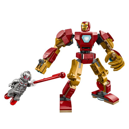 LEGO Marvel Série 76307 Homem de Ferro Mech Wars Ultron Blocos de Montar Quebra-Cabeça de Montagem Brinquedo Presente para Meninos