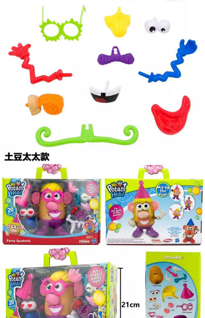 Disney Toy Story3 Clássico Sr. Cabeça de Batata Sra. Cabeça de Batata Boneco de Ação Presentes de Natal Coleção