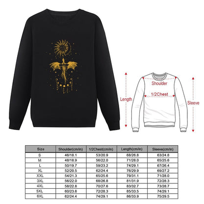 Iron Flame Dragon Rider Pullover men's sweat-shirt men's winter sweater men clothes blouse pullover