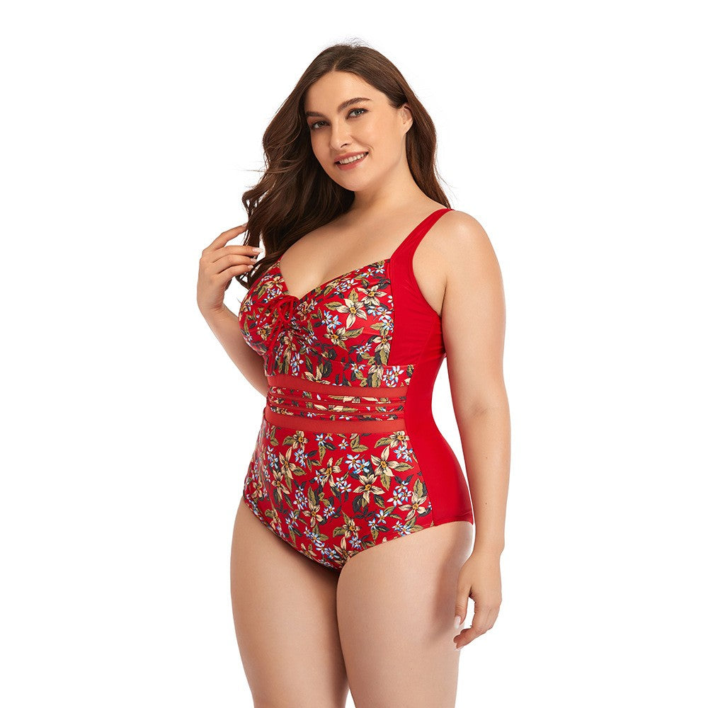 2025 Swimwear Women New Style Of Bikinis Set One Piece Swimsuit Plus Size Sexy And Swimming For Ladies Large Female Beacheach