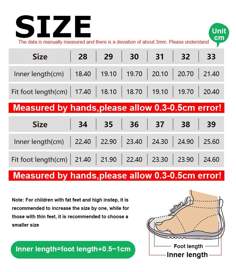 New Children's Leather Casual Shoes For Boy Girls Sneakers Breathable Kids School Walking Non-slip Sport Running Shoes Outdoor