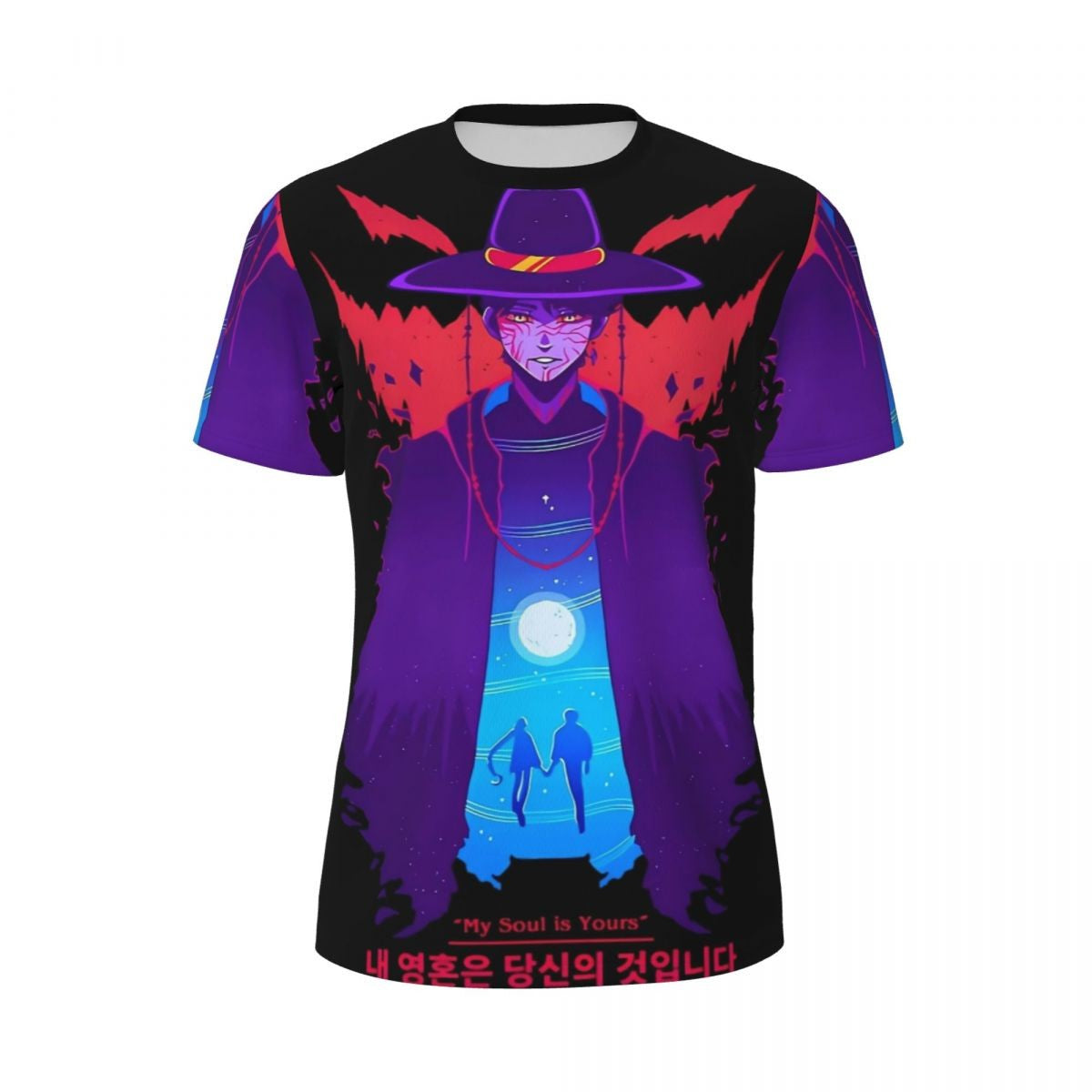 New Women's KPop Demon Hunters Graphic T-Shirt Korean Trendy Streetwear Top with Cartoon Character Prints Summer Fashion Top