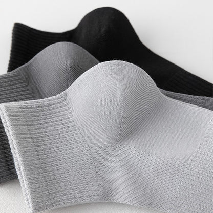 6Pairs Men Socks Combed Cotton Mesh Breathable Odor proof and antibacterial Spring Summer for Male sock New High Quality Man