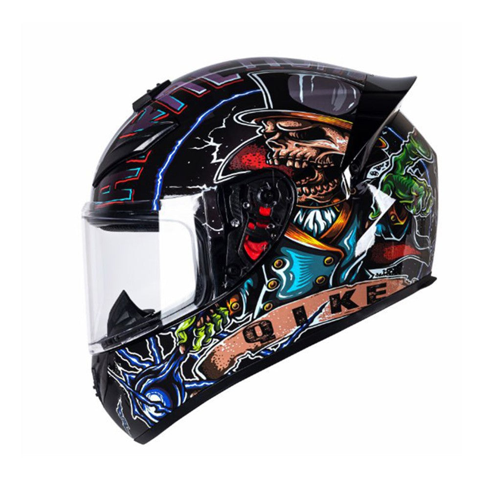 Capacete de motocicleta DOT retro cruise Motocross capacete facial completo masculino e feminino capacete para todas as estações capacete de pilotagem Casco Capacete
