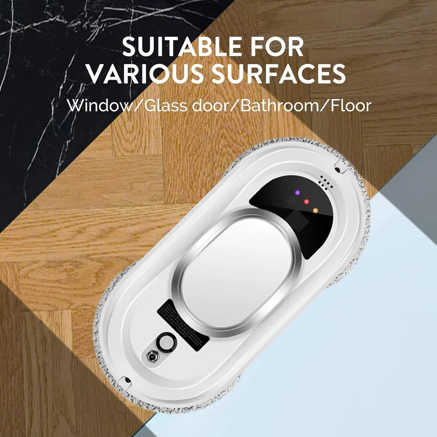 Window Vacuum Cleaning Robot Smart Window Glass Washer Electric Glass Limpiacristale Remote Control Automatic Window Cleaner