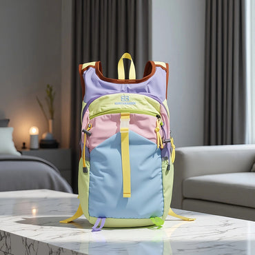 Outdoor Hiking and Mountaineering Bag, Lightweight Backpack, Foldableable Waterproof Travel Bag, Professional Flushing Bag, Skin Backpack, Female Mountain Climbing and Fishing Sports