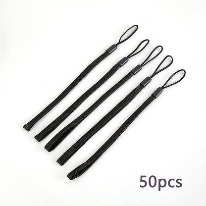 5/10/20/50/100 Pcs Alça de Pulso Corda de Pinheiro Alça de Celular para IPhone HUAWEI Realme Cordão de Nylon Bastão de Selfie Lanterna