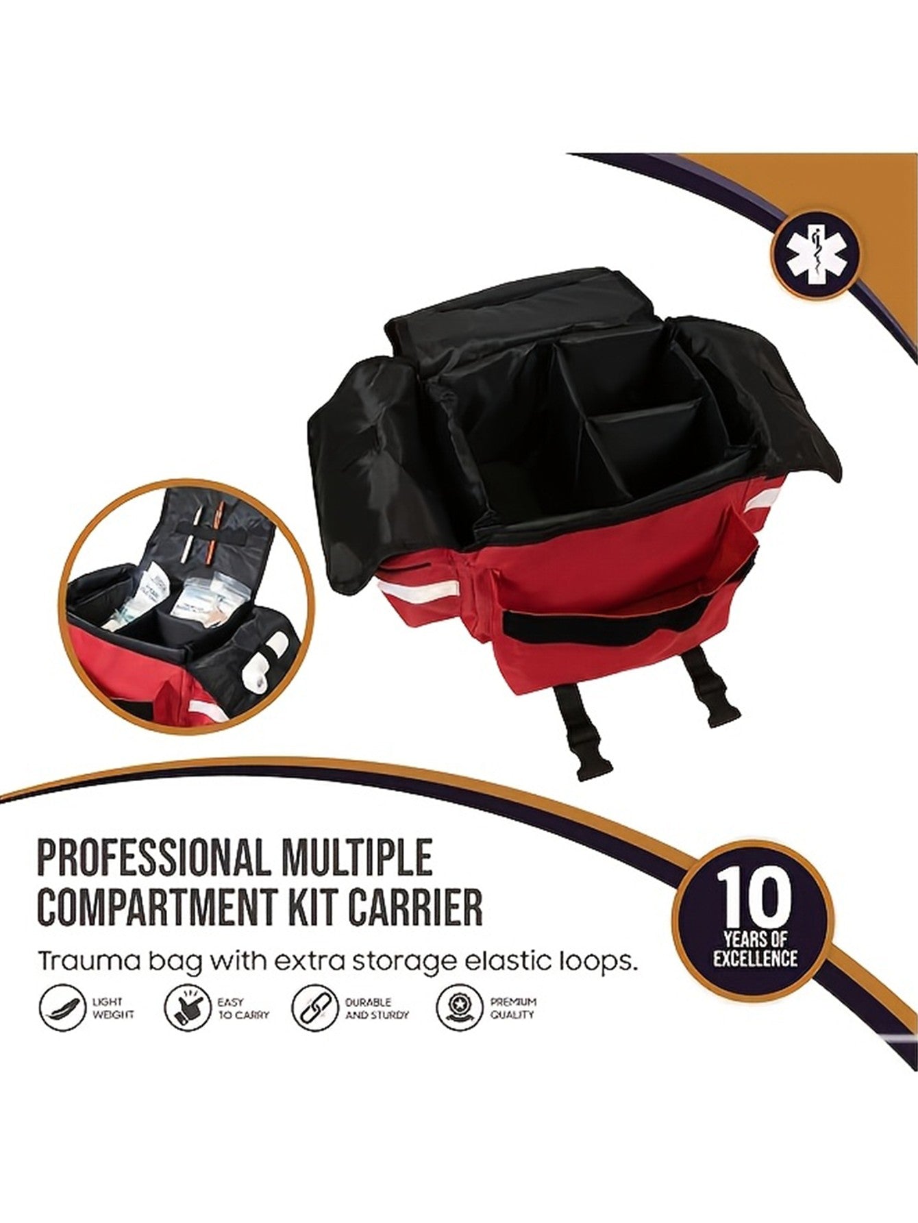 Outdoor Tactical Medical Kit First Bag Lifesaving Storage Waist Bag Hunting Camping First Aid Kits Portable Multi-Function Bag