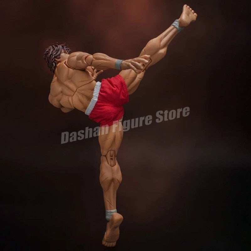 ST Baki Hanma Filho de Ogro Boneco de Ação Hanma Yuujiro Estatueta Ko Luta PVC Coleção Anime Yujiro Figuras Modelo Brinquedos Presentes