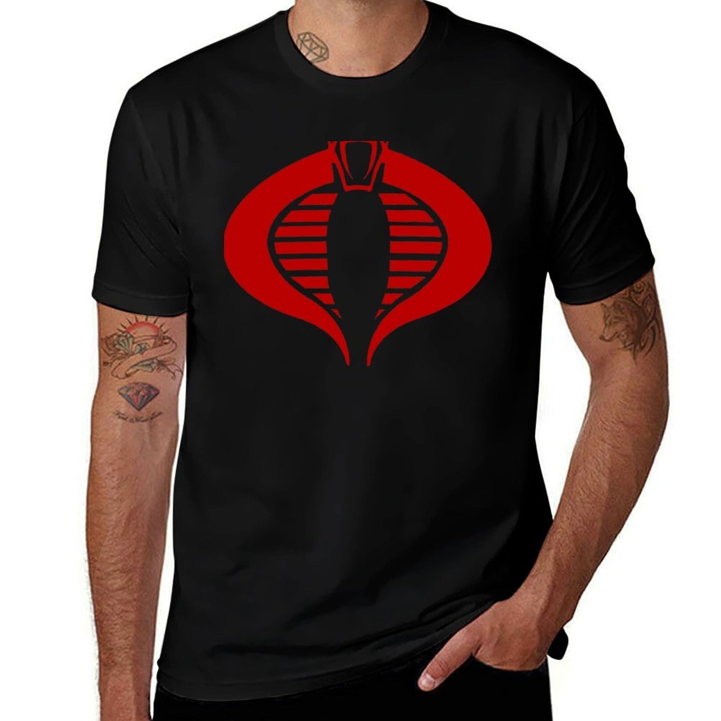Gi Joe Cobra Enemy Logo T-Shirt T-Shirt t shirts with prints printed t shirts for man t shirt man plain T-Shirt