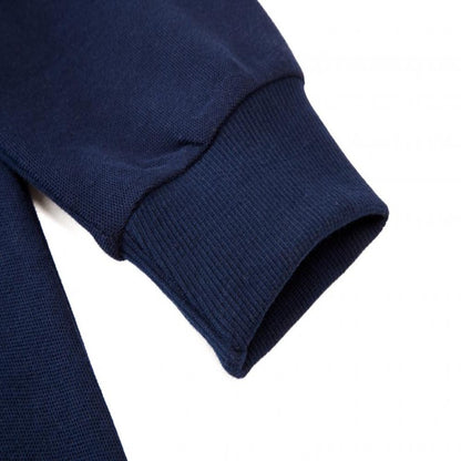 Cotton long sleeved polo shirt, men's and women's breathable spring and autumn T-shirt, printed logo embroidery workwear