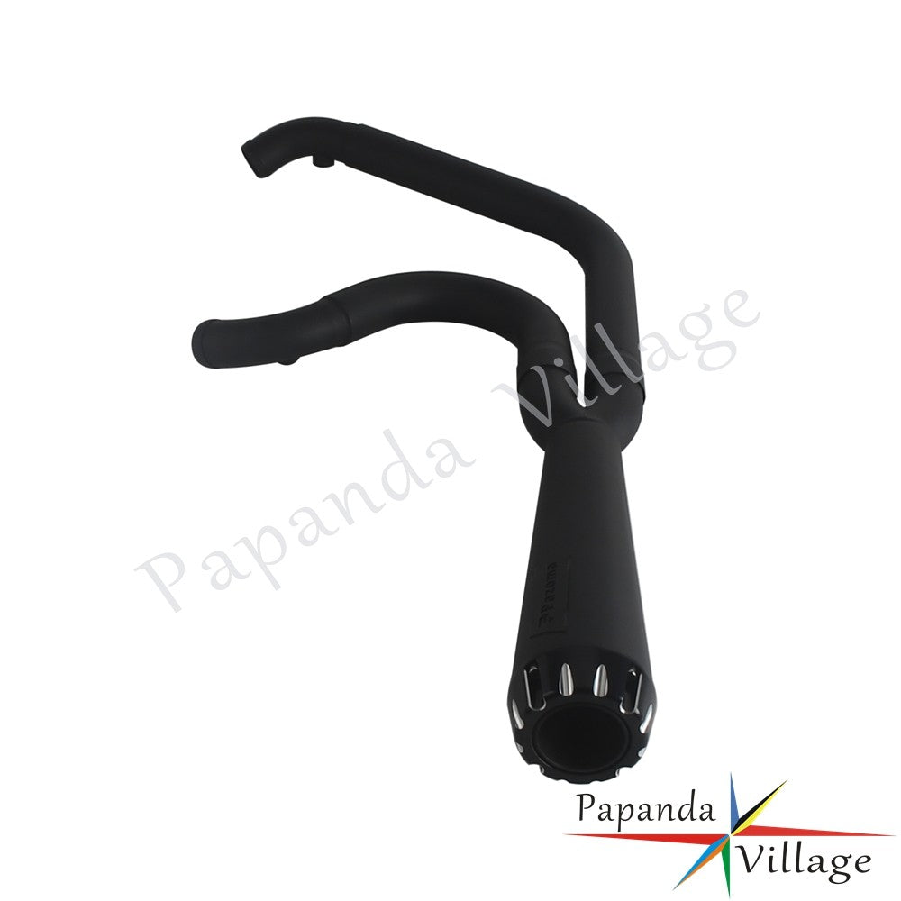 Motorcycle Full Exhaust Pipe Exhausts System Mufflers For Harley Dyna Wide Super Glide Fat Street Bob Low Rider FXDF 2006-2017