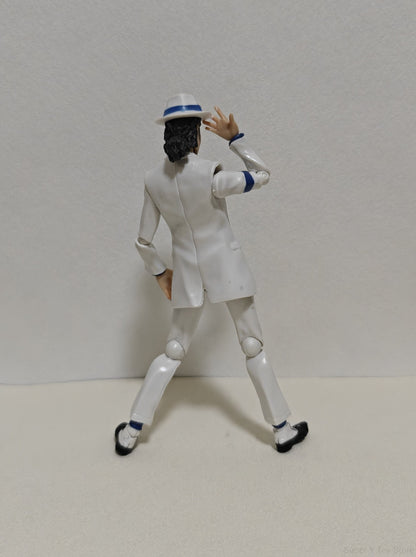 Hot Michael Jackson Smooth Criminal Moonwalk Action Michael Jackson Mj Thriller Joint Movable Figure Model Toys Christmas Gift