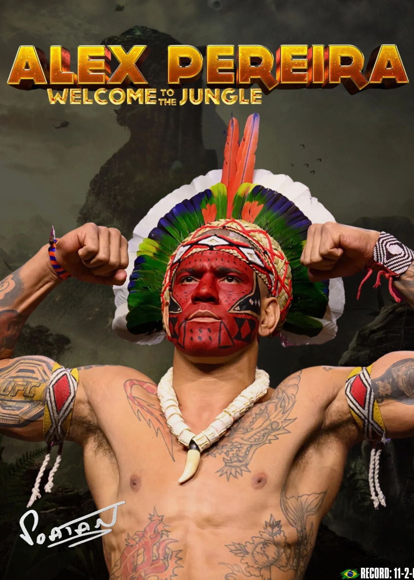 Ultimate Fighting Championship Poster UFC Mixed Martial Arts Unique Design Prints Canvas Wall Art Pictures Home Room Decoration