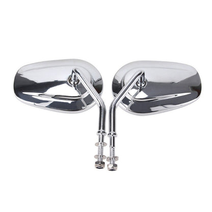Para Harley Dyna Electra Glide Fatboy Iron 883 Road Glide Sportster 883 1200 Softail Espelhos Laterais Retrovisores de Moto