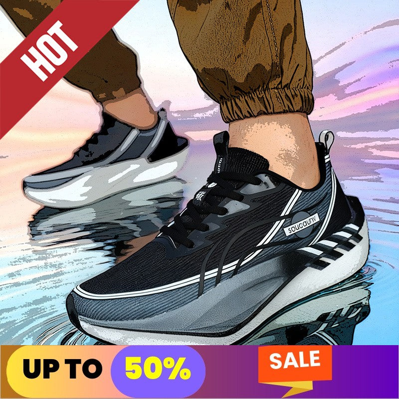 Running Shoes Casual Carbon Board Marathon Men Sports Tenis Air Breathable Women's Comfortable Athletic Nonskid Leisure Sneakers