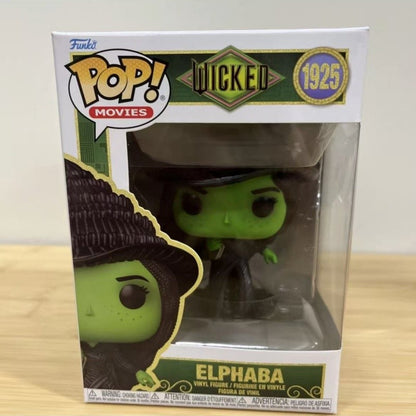 Funko Pop Oficial Original Tv Wicked Elphaba Boneco de Ação Modelo 1925 Bonecos de Escultura de Vinil Coleção de Edição Limitada Presente para Fãs