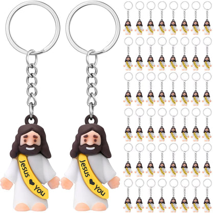 20-200PCS Little Jesus Figures Mini Jesus Figurines in Bulk Hide and Seek Religious Party Favor Sunday School Easter Egg Stuffer