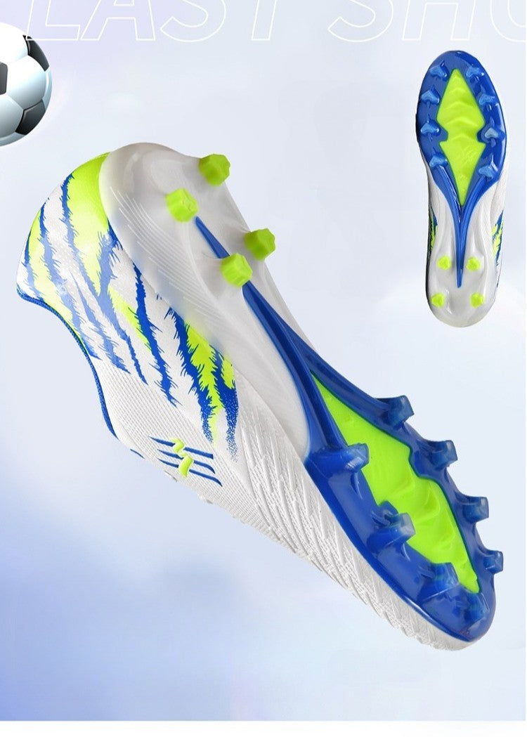 Unisex Youth Soccer Cleats Lightweight FG Football Shoes for Match Training Enhanced Grip Durable Comfortable