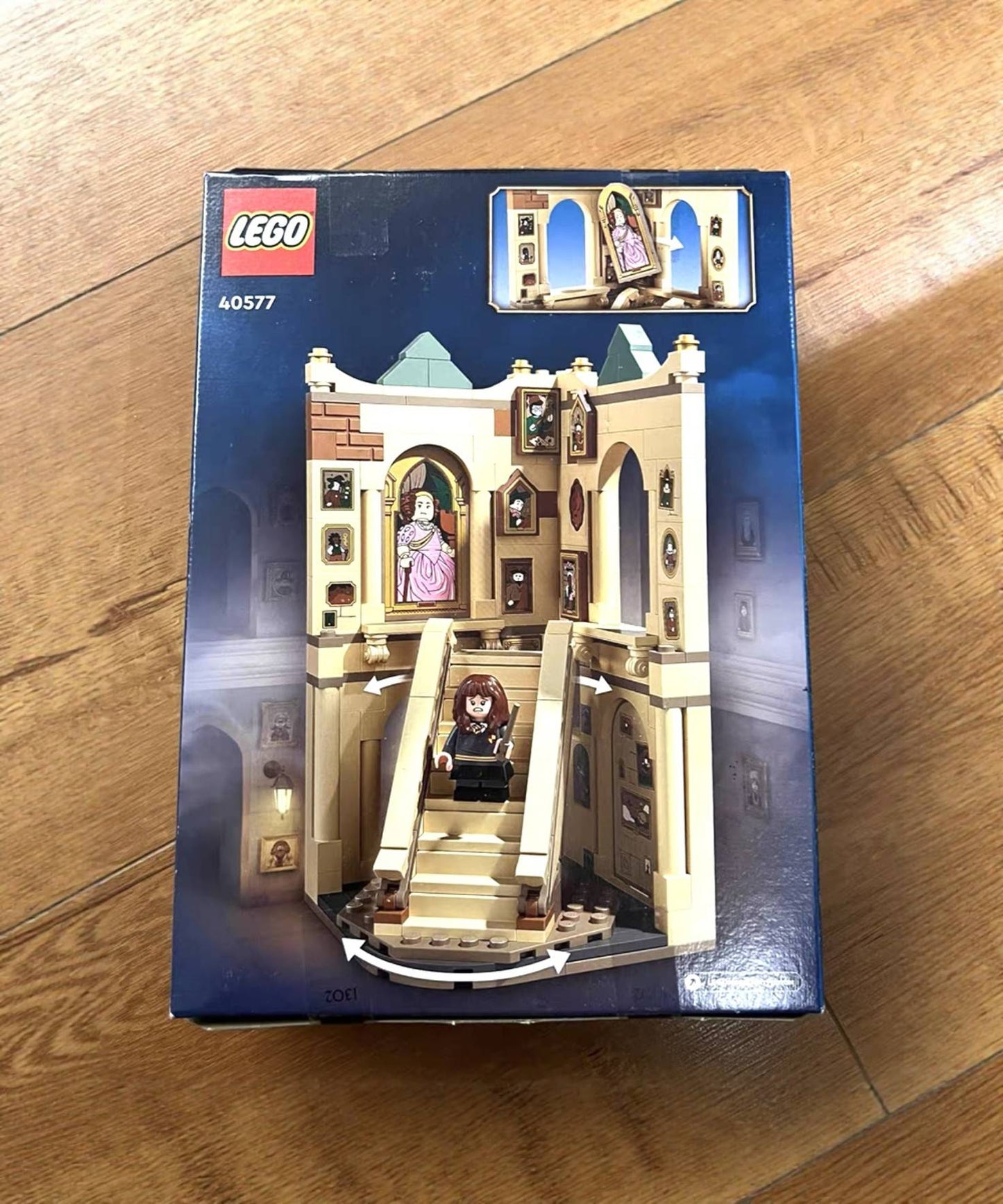 LEGO Harry Potter Hogwarts: Grande Escadaria 40577 Kit de Construção 224 Peças