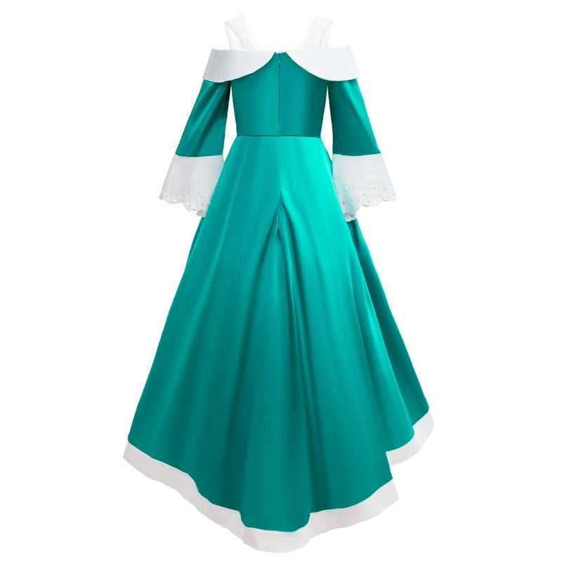 Kids Rosalina Peach Princess Dress Girls Halloween Disguise Cosplay 2026 New Movie Costume Birthday Vestido Halloween Carnival