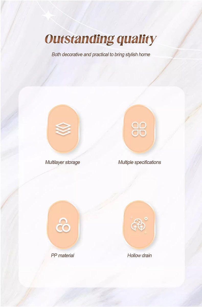 Carrinho de Armazenamento para Banheiro com Rodas, Rack de Armazenamento para Cozinha, Sala de Estar, Alta Capacidade de Carga, Acessórios para Casa