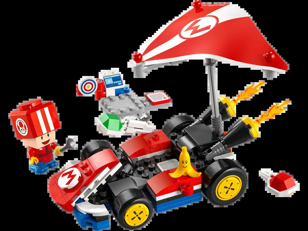 LEGO Blocos de Construção Série Super Mario 72032 Kart Padrão Quebra-cabeça Infantil Blocos de Construção Brinquedo de Presente