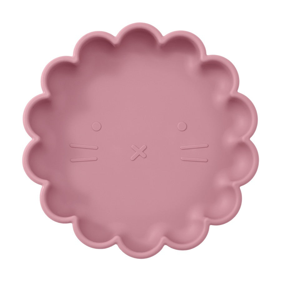 1PC Silicone Baby Dishes Cartoon Lion Shape Baby Plate BPA Free Baby Tableware Feeding Training Baby Stuff Non-Slip Lunch Box