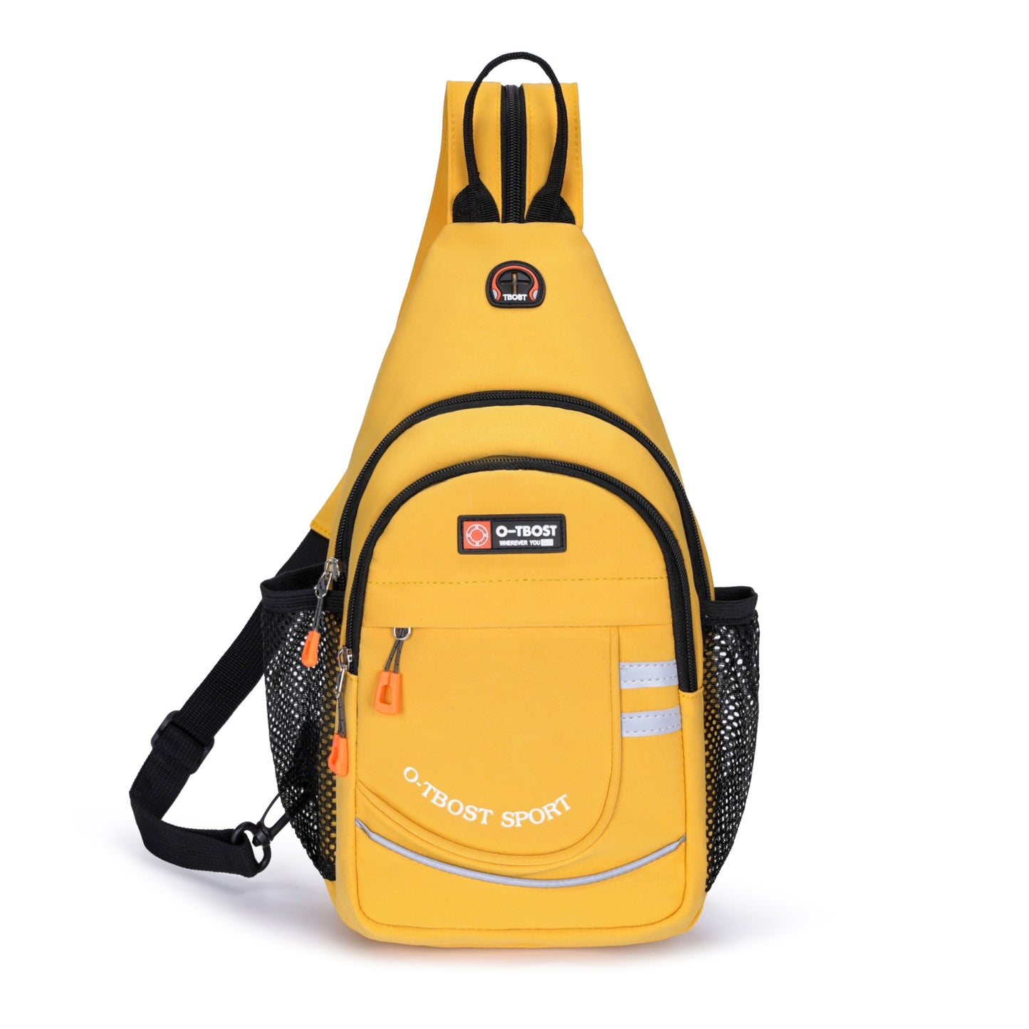 Tourist leisure chest bag, multifunctional large capacity shoulder bag, outdoor trendy crossbody bag