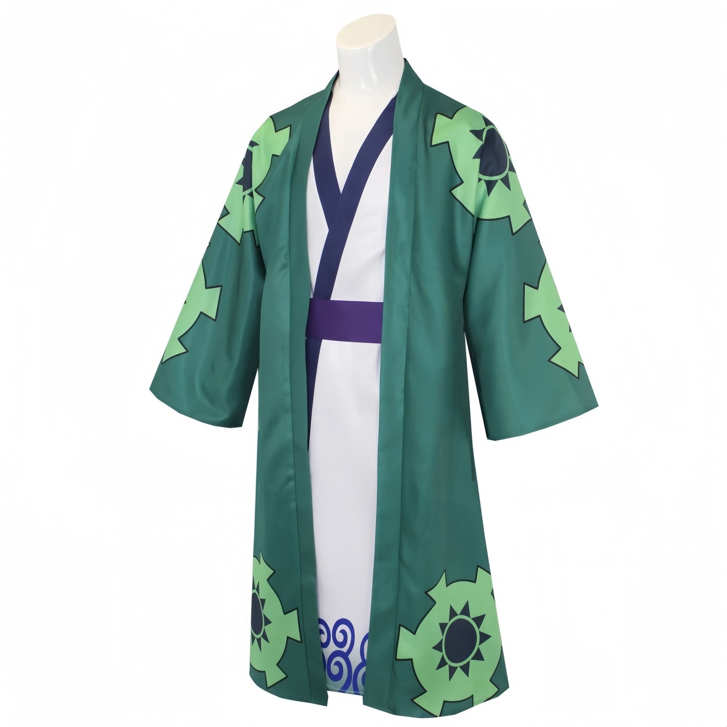 Fantasia Wano Country Roronoa Of Zoro Cosplay Kimono Anime Pirate Disfraz Costume Men Male Halloween Carnival Party Clothes