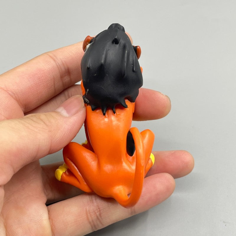 Disney Anime O Rei Leão Série Vilões Scar Boneco de Ação Brinquedo Presentes de Aniversário para Crianças Brinquedos Engraçados Boneco Scar