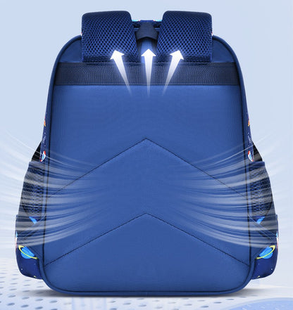 Bolsa de ombro infantil, desenho animado 3D estereoscópico, mochila escolar de astronauta, mochila infantil impermeável, sonho de menino, ensino fundamental