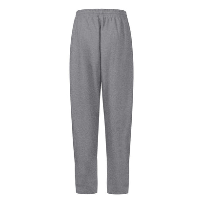 Women’s Fleece Lined Sweatpants Wide Straight Leg Pants Bottom Winter Warm Pants Daily Casual Jogger Sweatpants Sports Trousers