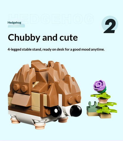 Série Lego Bloco Criativo Multifuncional 31376 Hamster Fofo Quebra-Cabeça de Blocos de Montar para Meninos e Meninas Presente de Brinquedo