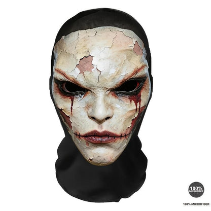 Breathable Mesh Full-face Mask. Perfect for Halloween, Christmas, Valentine's Day, and Themed Parties