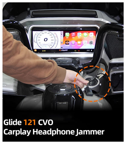 Adaptador sem fio Road Faith para Carplay de motocicleta Harley 2023-up 121CVO 2019-2022 117CVO Touring Street/Road Glide para iPhone