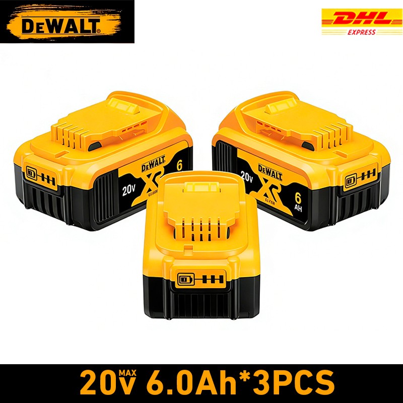 Kit de Furadeira/Parafusadeira a Bateria DEWALT DCD805 Brushless com Bateria 20V 6Ah e Carregador, Conjunto de Ferramentas Elétricas de Alta Performance