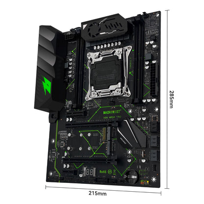 Kit de placa-mãe MACHINIST X99 MR9A PRO LGA 2011-3 Processador Xeon E5 2680 V4 Memória RAM DDR4 2x8GB 2133MHZ Nvme M.2 ATX