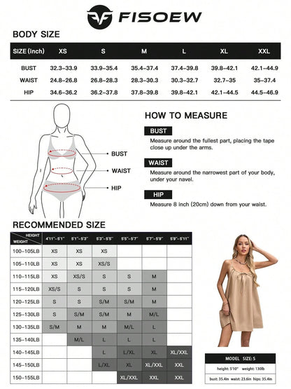 Fisoew Women Summer Sleeveless Mini Dress Tie Back Casual Loose Sexy Trendy Swimsuit Coverup