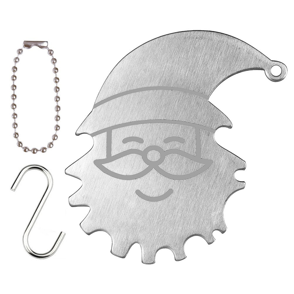 BBQ Grill Scraper Stainless Steel Grills Grate Cleaner Portable Metal Barbecue Scraper Grill Scrubber Tool Camping Accessories