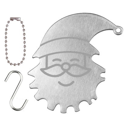 BBQ Grill Scraper Stainless Steel Grills Grate Cleaner Portable Metal Barbecue Scraper Grill Scrubber Tool Camping Accessories