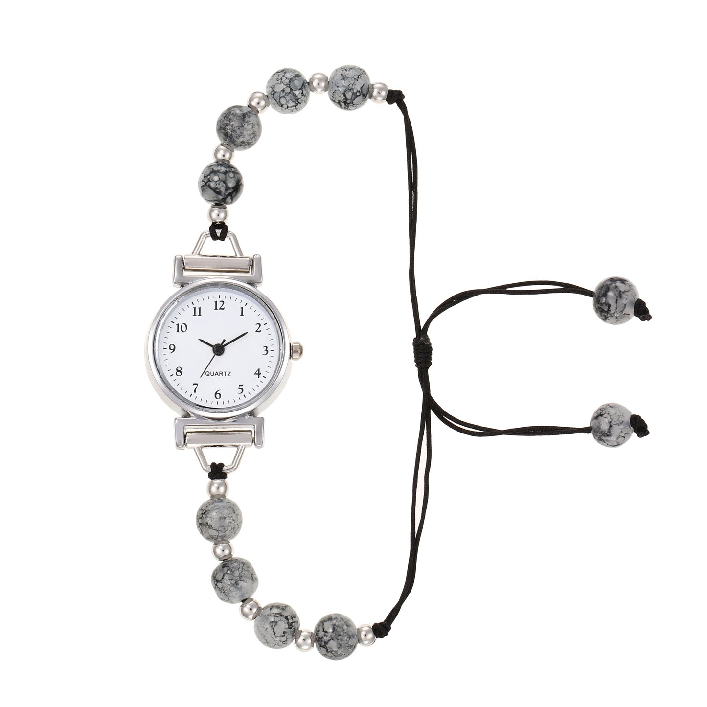 Fashionable trend simple luxury round plate pointer style bracelet ladies watch